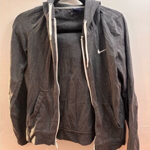 Nike Women’s Dark Gray Zip-Up Jacket